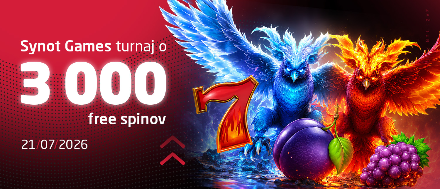 Zapoj sa do turnaja o 3000 voľných zatočení